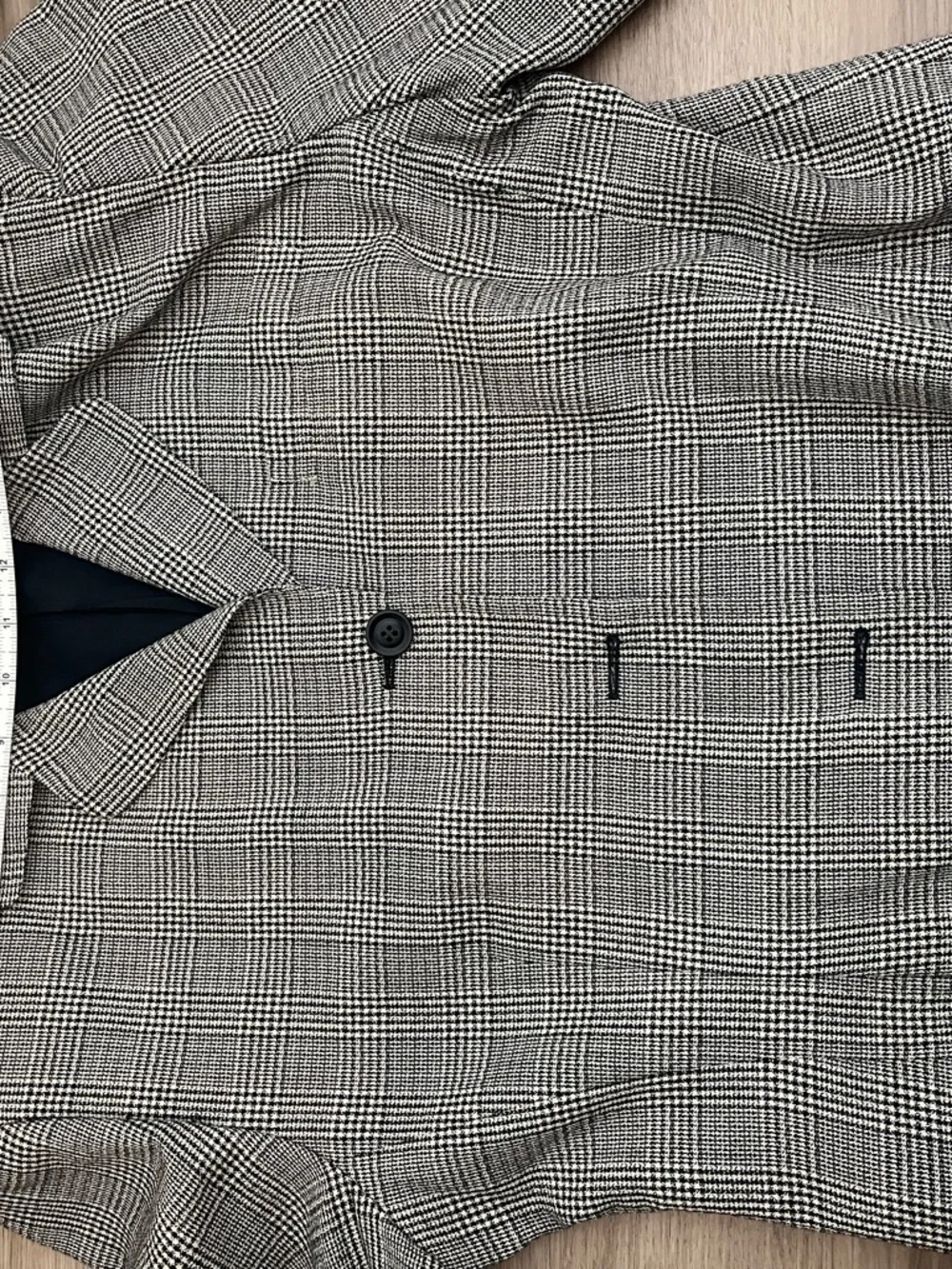 Vintage JAX Plaid Skirt‎ Suit Set Wool Blend Blazer Office Academia Women’s 14